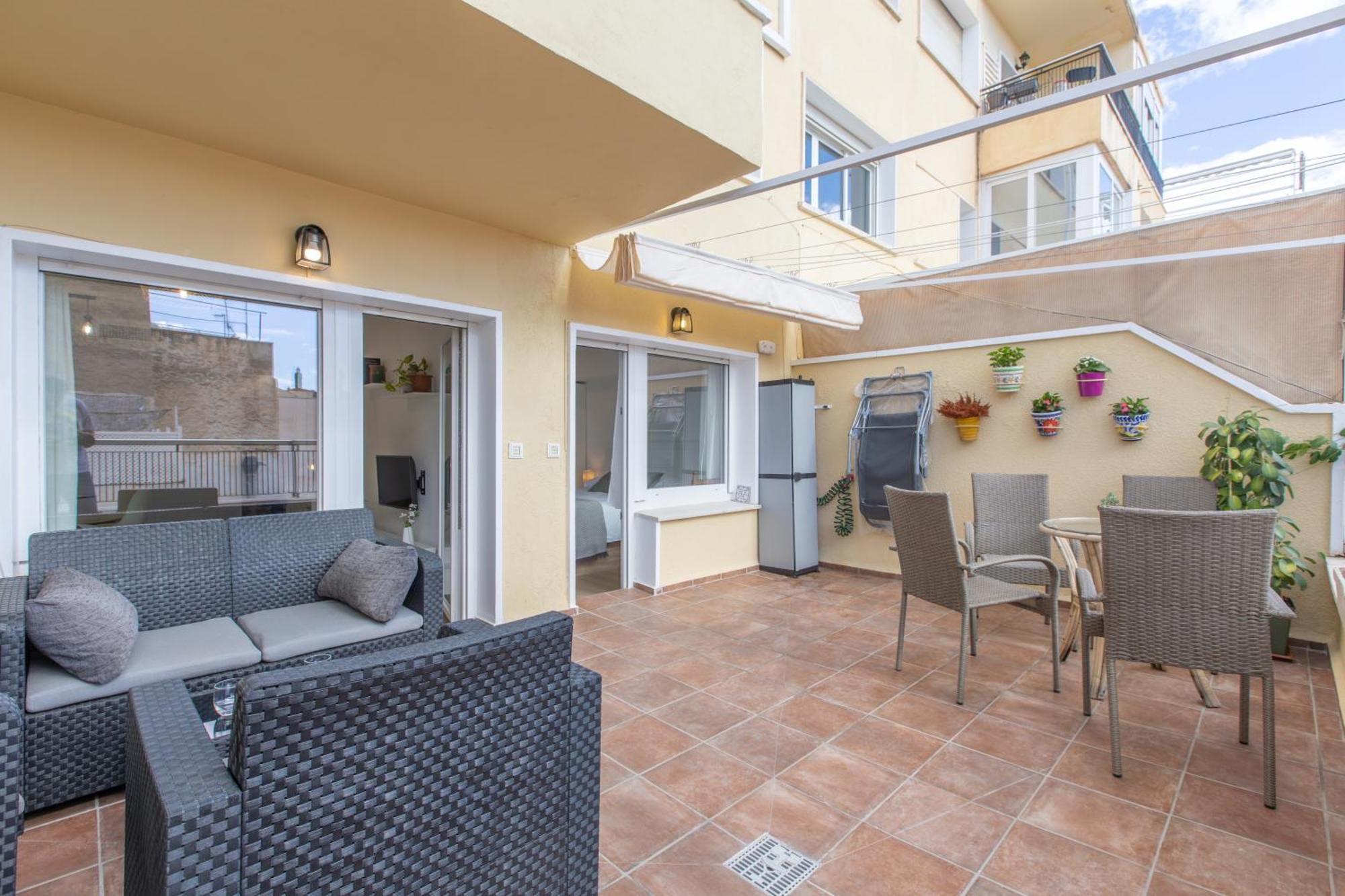 Homely San Juan De Letran Con Terraza Apartment *