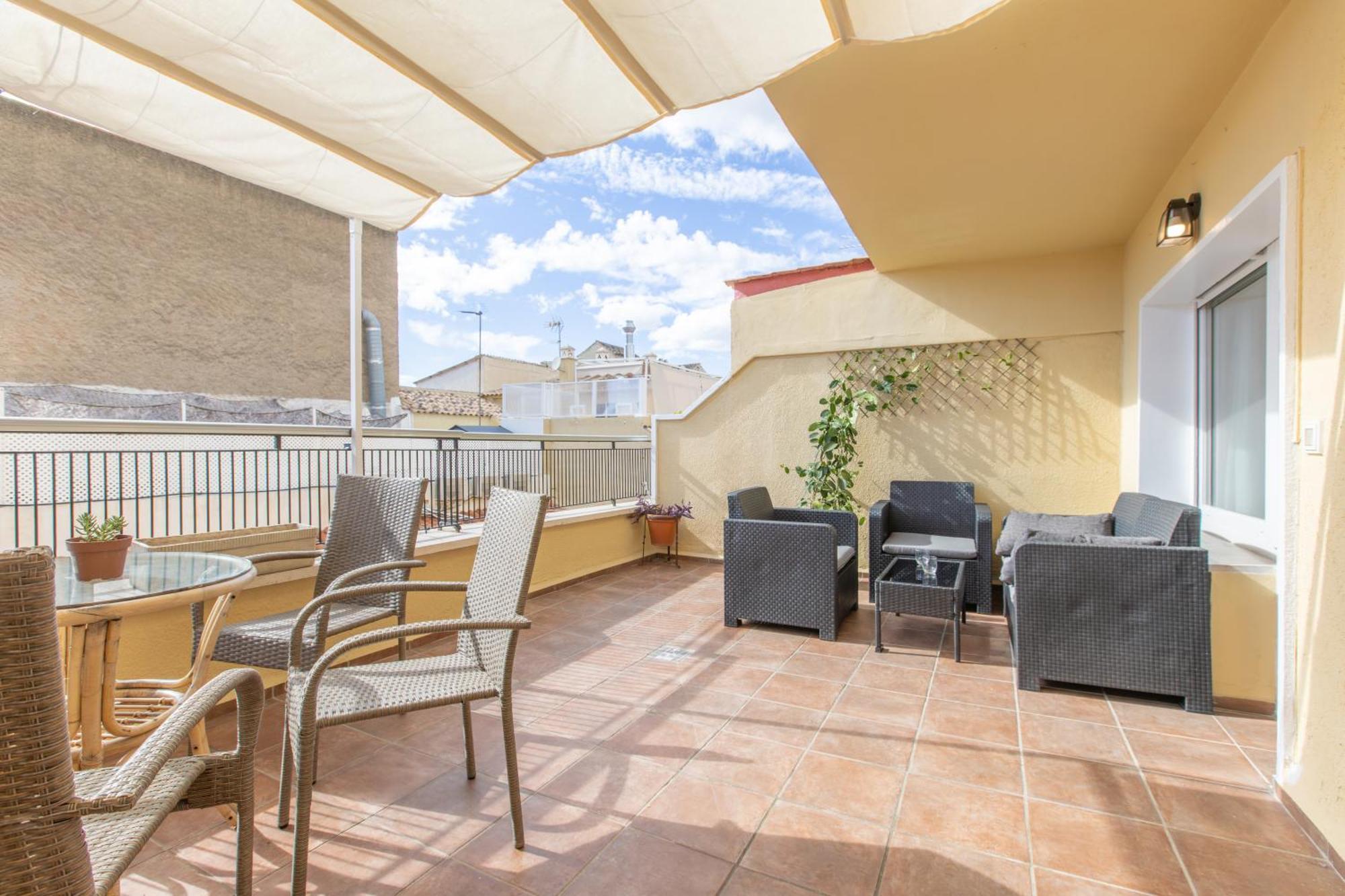 Homely San Juan De Letran Con Terraza Apartment *